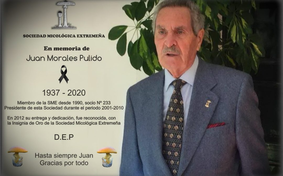 Ha fallecido nuestro socio y expresidente Juan Morales
