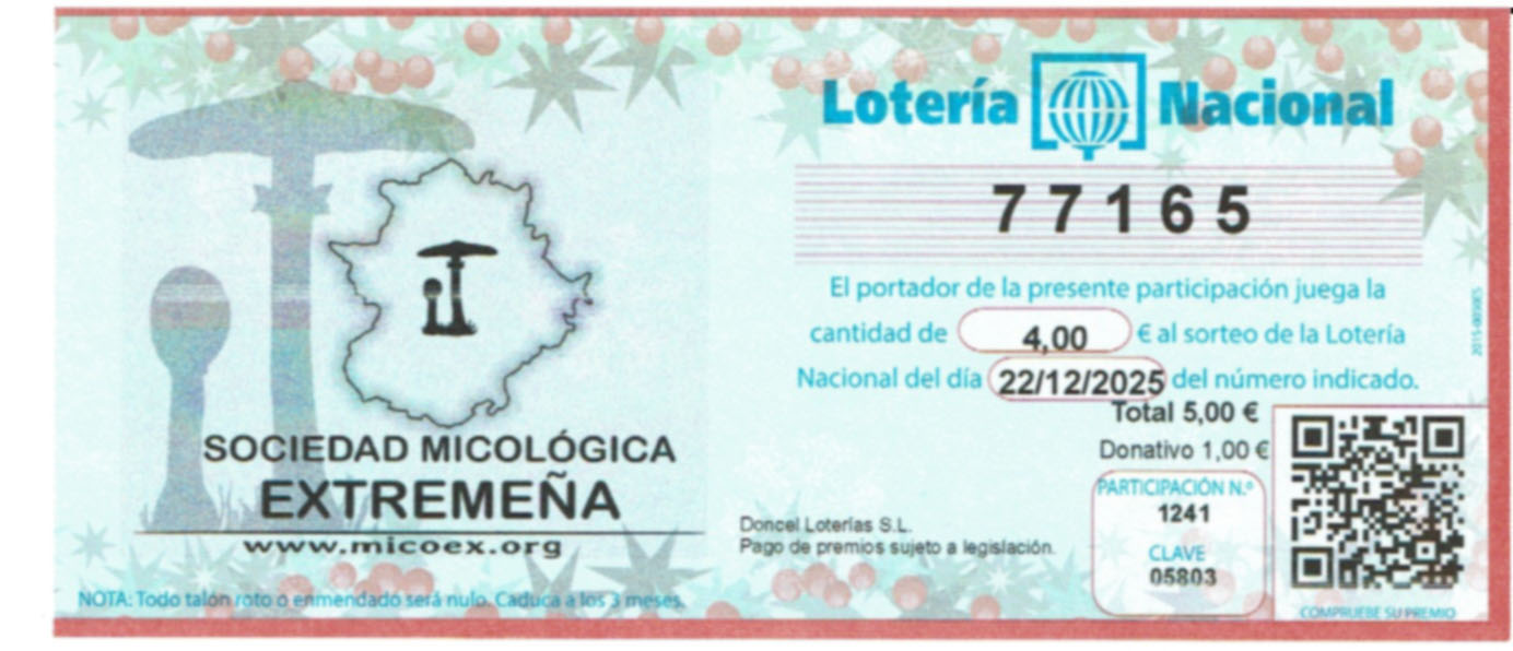 LOTERÍA NAVIDAD MICOEX 2025